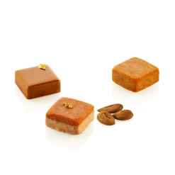 Clearance Silikomart Siliconen Vorm Quadrato XS (24) 3,7x3,7x1,6cm