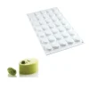Outlet Silikomart Siliconen Vorm Micro Oval 26,5x19,5x12,5mm (35)