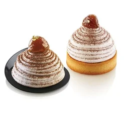 Online Silikomart Siliconen Vorm Montblanc (6) Ø74x42mm