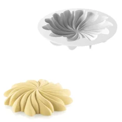 Clearance Silikomart Siliconen Vorm Saint Honoré Ø16x2,8cm