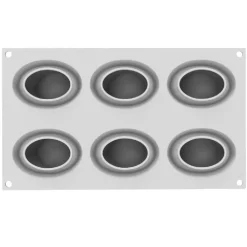 Silikomart Siliconen Vorm Nebula (6) Ø7,5x5,2x4,7cm