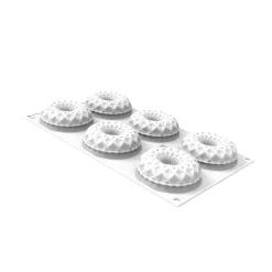 Discount Silikomart Siliconen Vorm Kaleido (6) Ø7,5x2,5cm