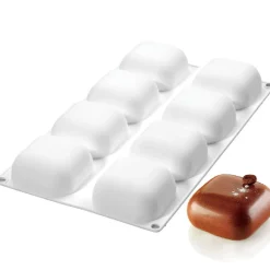 Silikomart Siliconen Vorm Gem (8) 6,1x6,1x3cm