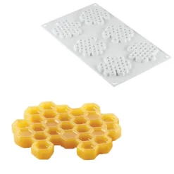 Discount Silikomart Siliconen Vorm Honing (6) Ø74x8mm