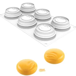 Discount Silikomart Siliconen Vorm Oceaan (6) Ø7x3cm**