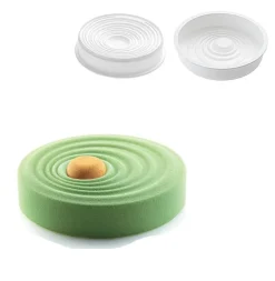 New Silikomart Siliconen Vorm Vague Ø20x4,5cm