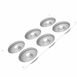 Sale Silikomart Siliconenvorm & Taartring Set Tornado Ø8cm**