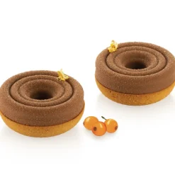 Sale Silikomart Siliconenvorm & Taartring Set Tornado Ø8cm**