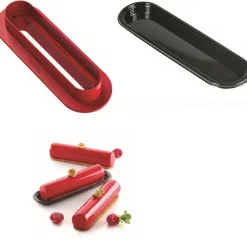 Outlet Silikomart Siliconenvorm Cylindre 12,6x2,7x2,7cm (8)