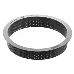 Outlet Silikomart Taarting Exoglass Geperforeerd Ø160x35(h)mm