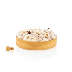 Outlet Silikomart Taarting Exoglass Geperforeerd Ø160x35(h)mm