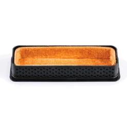 Clearance Silikomart Taartring Exoglass Geperforeerd 12x3,5cm Set/6