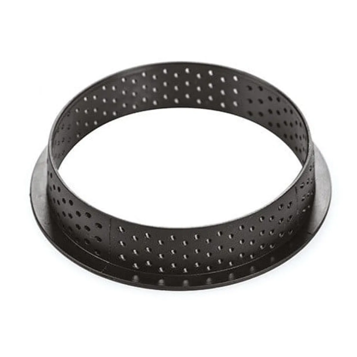 Clearance Silikomart Taartring Exoglass Geperforeerd Ø10x2 Set/4