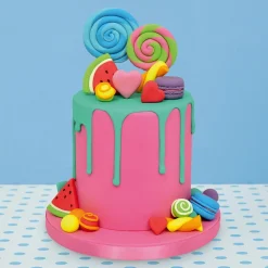 Clearance Squires Kitchen SK NEONZ Kleurstof Gel Rood 20g**