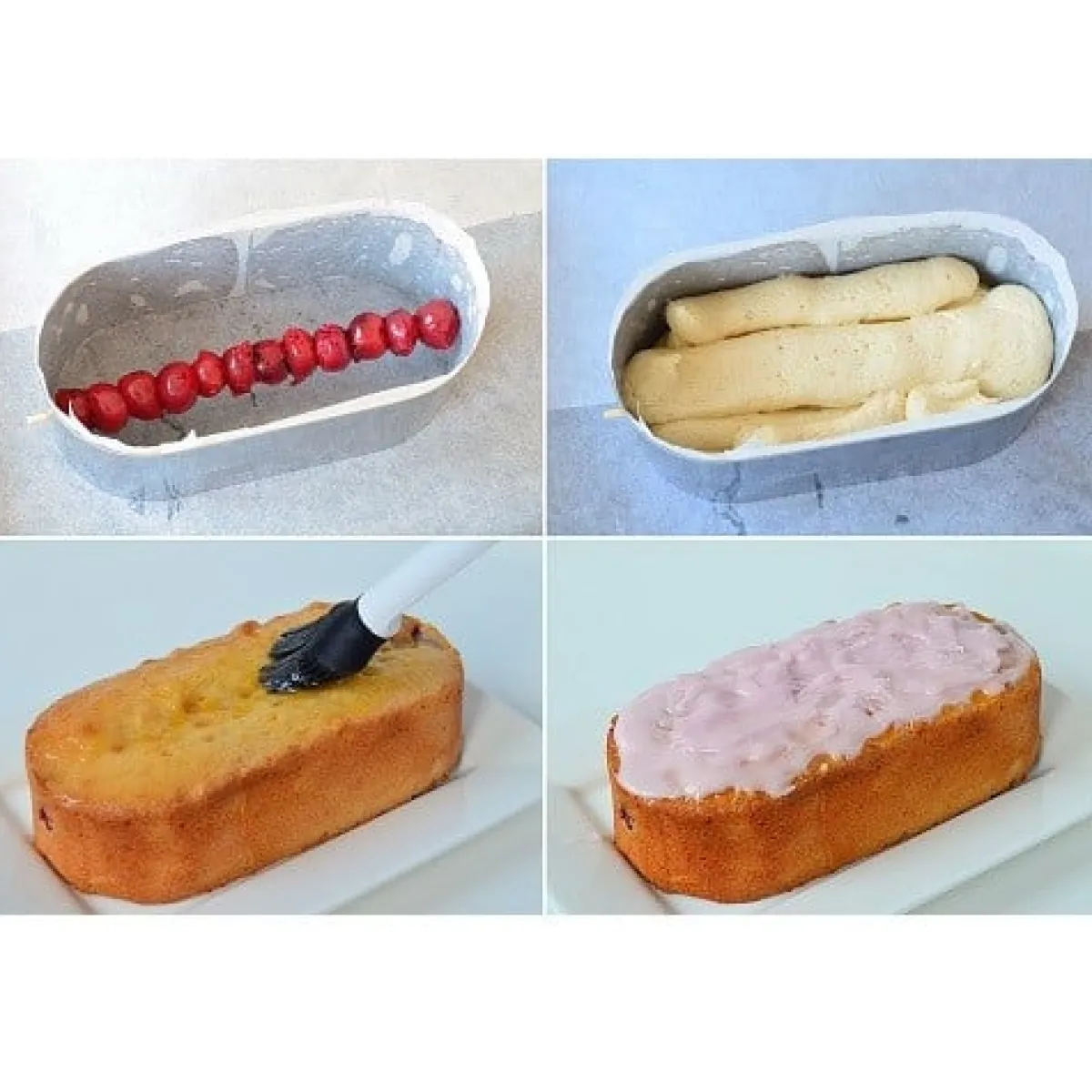 Online Overig Sloffenring Cake Cerise RVS 18cm**