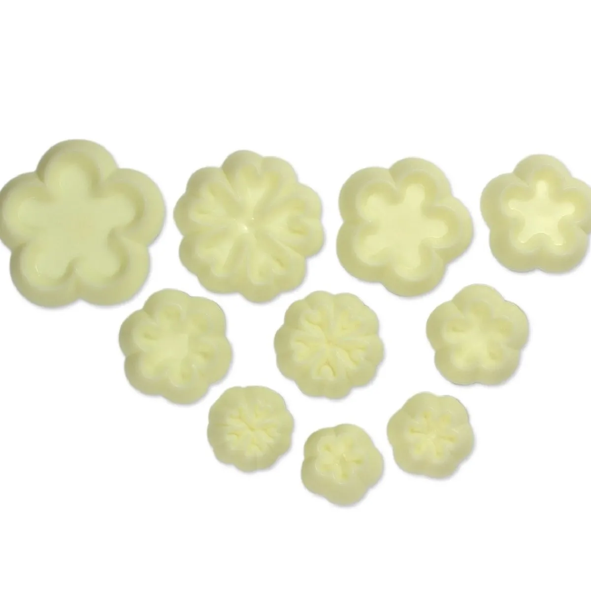 Discount PME Small daisy/ blossom & primula JEM, set van 10
