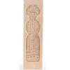 New Overig Speculaasplank Medium Pop Vrouw 20,5x5,5cm.