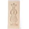 Overig Speculaasplank Mini Pop Vrouw 8,5x3,5cm.