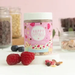 Clearance Happy Sprinkles Sprinkles Berrylicious Coco Twist Topping 40g**