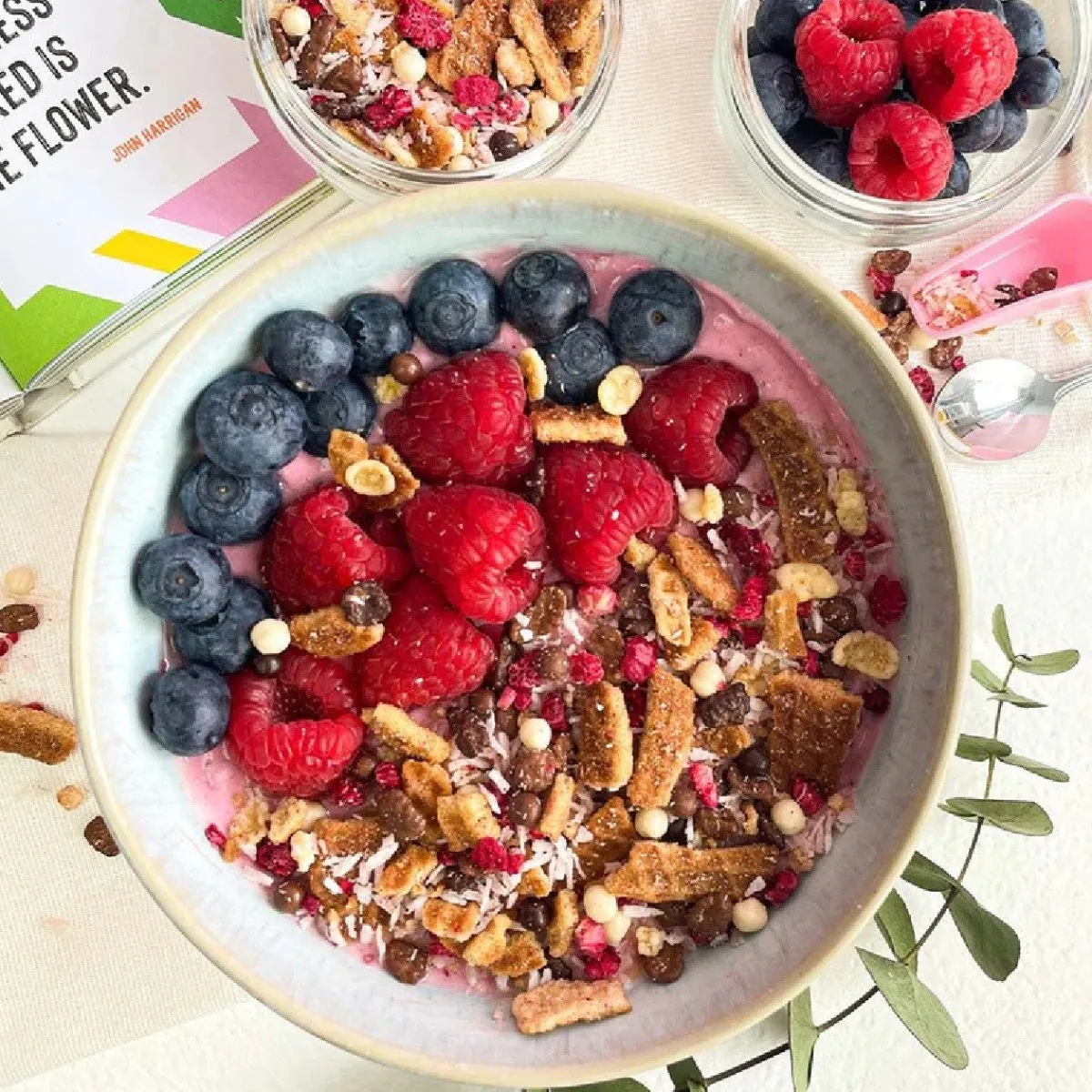 Clearance Happy Sprinkles Sprinkles Berrylicious Coco Twist Topping 40g**