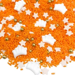 Outlet Happy Sprinkles Sprinkles Koningsdag Oranje 500g