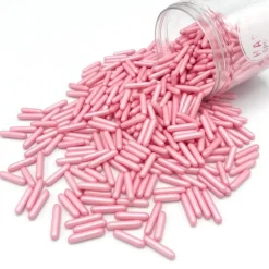 Outlet Happy Sprinkles Sprinkles Rods Pink Dull 90g