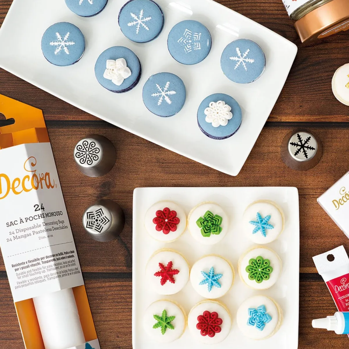 Online Decora Spuitmondje 3D Sneeuwvlok