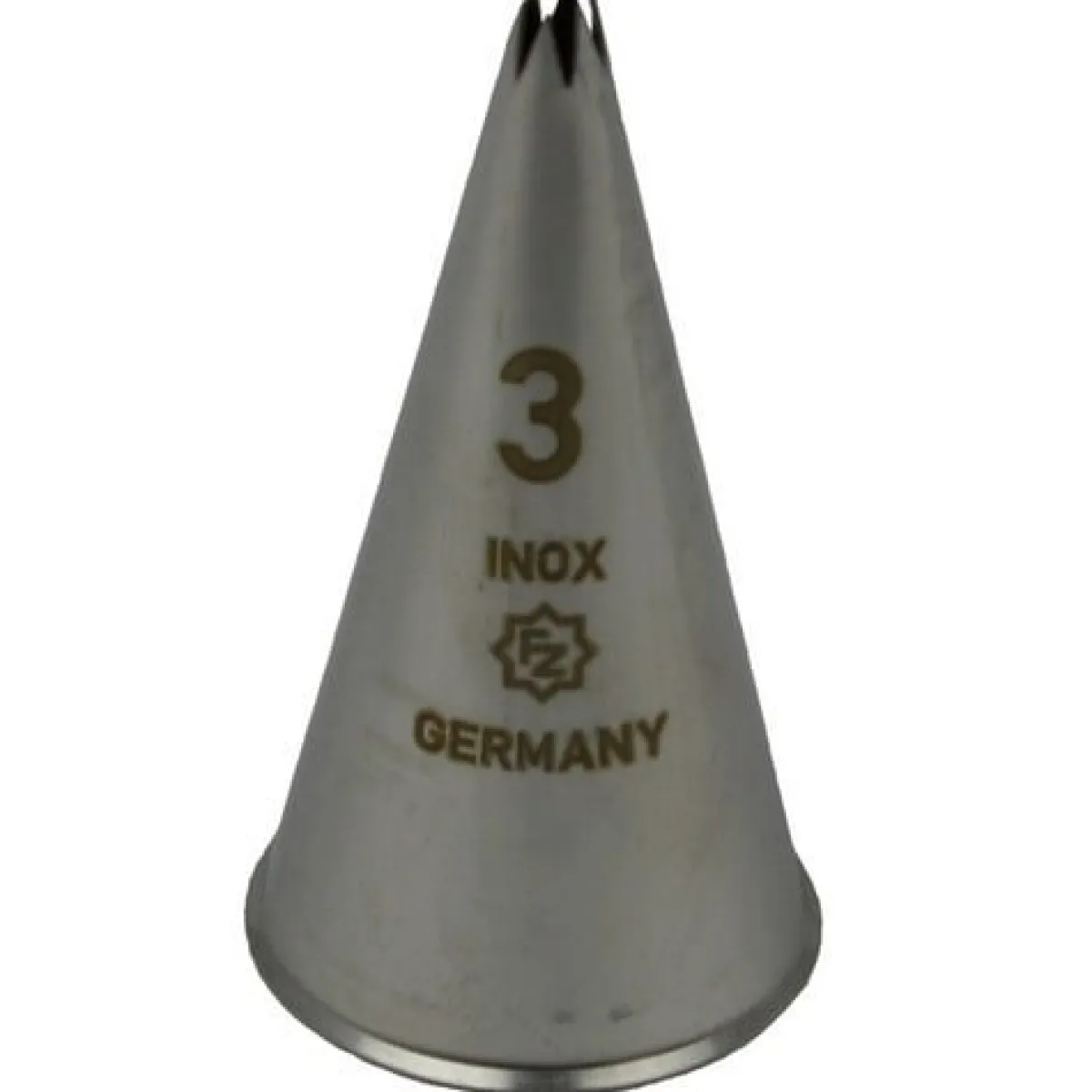 Discount Overig Spuitmondje gekarteld 6 Tands RVS 3mm