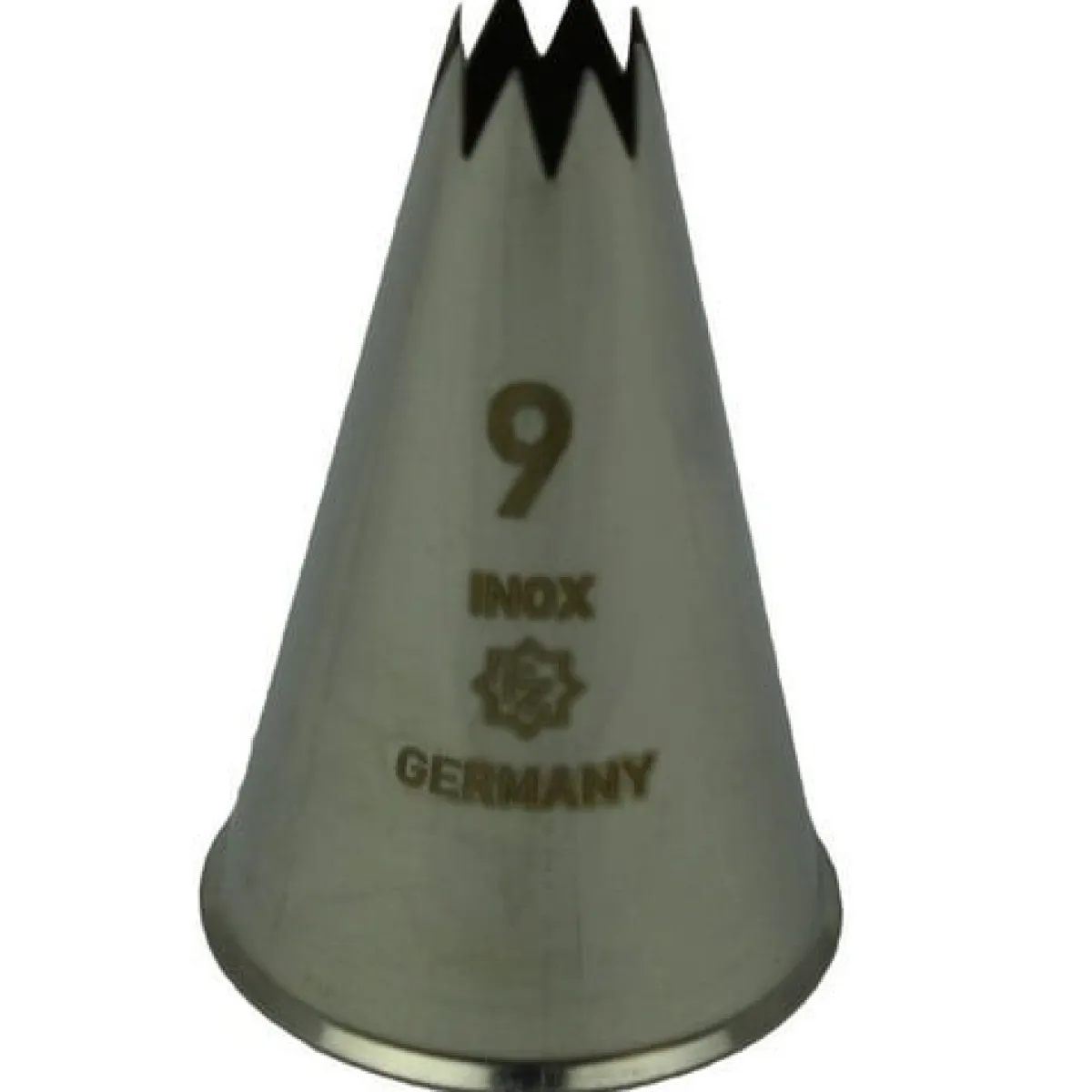 Discount Overig Spuitmondje gekarteld 8 Tands RVS 9mm