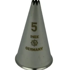 Discount Overig Spuitmondje gekarteld 8 Tands RVS 5mm