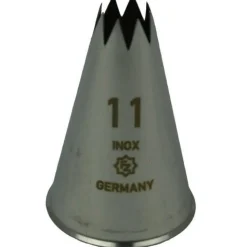 Discount Overig Spuitmondje gekarteld 8 Tands RVS 11mm