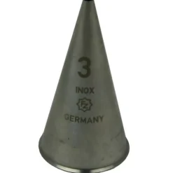 New Overig Spuitmondje Glad RVS 3mm