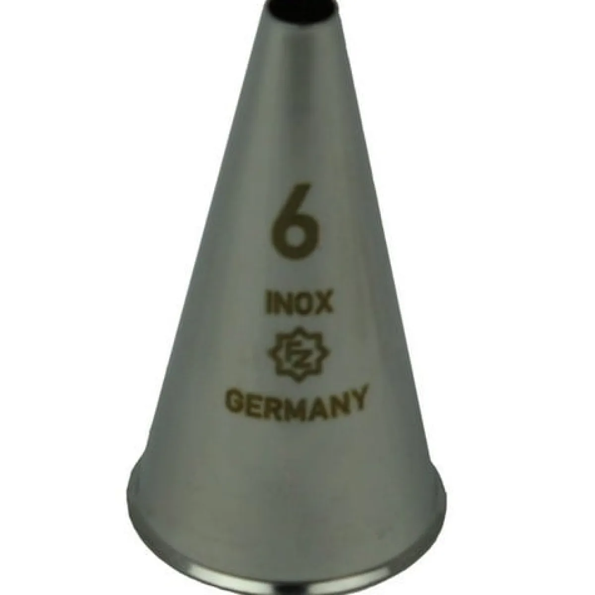 Overig Spuitmondje Glad RVS 6mm