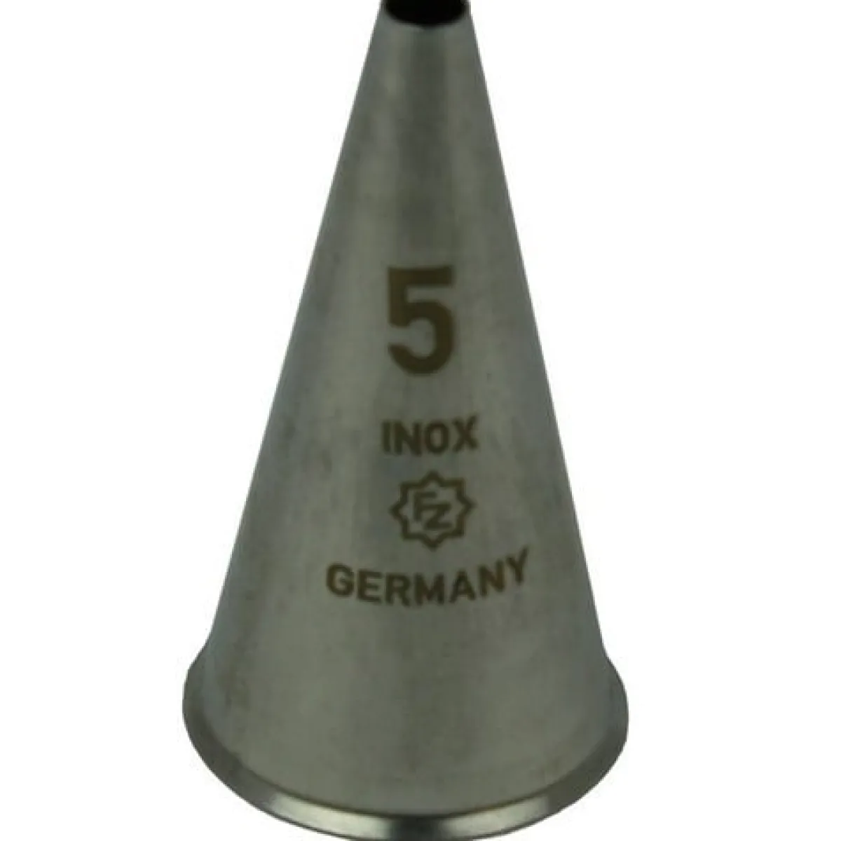 Online Overig Spuitmondje Glad RVS 5mm