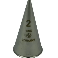 Outlet Overig Spuitmondje Glad RVS 2mm