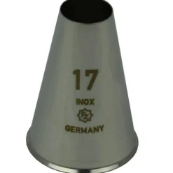 Outlet Overig Spuitmondje Glad RVS 17mm