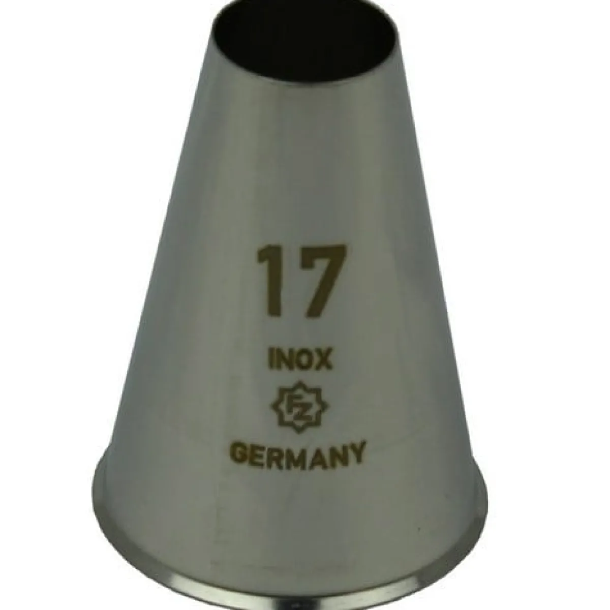 Outlet Overig Spuitmondje Glad RVS 17mm