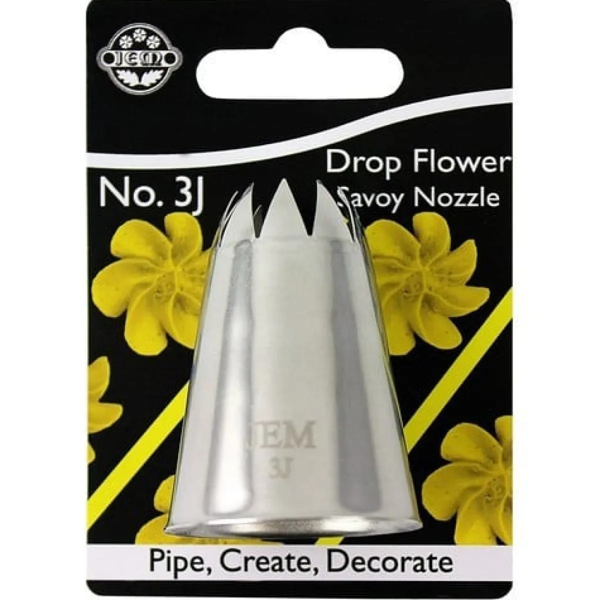 New JEM Spuitmondje . round & star savoy nozzles