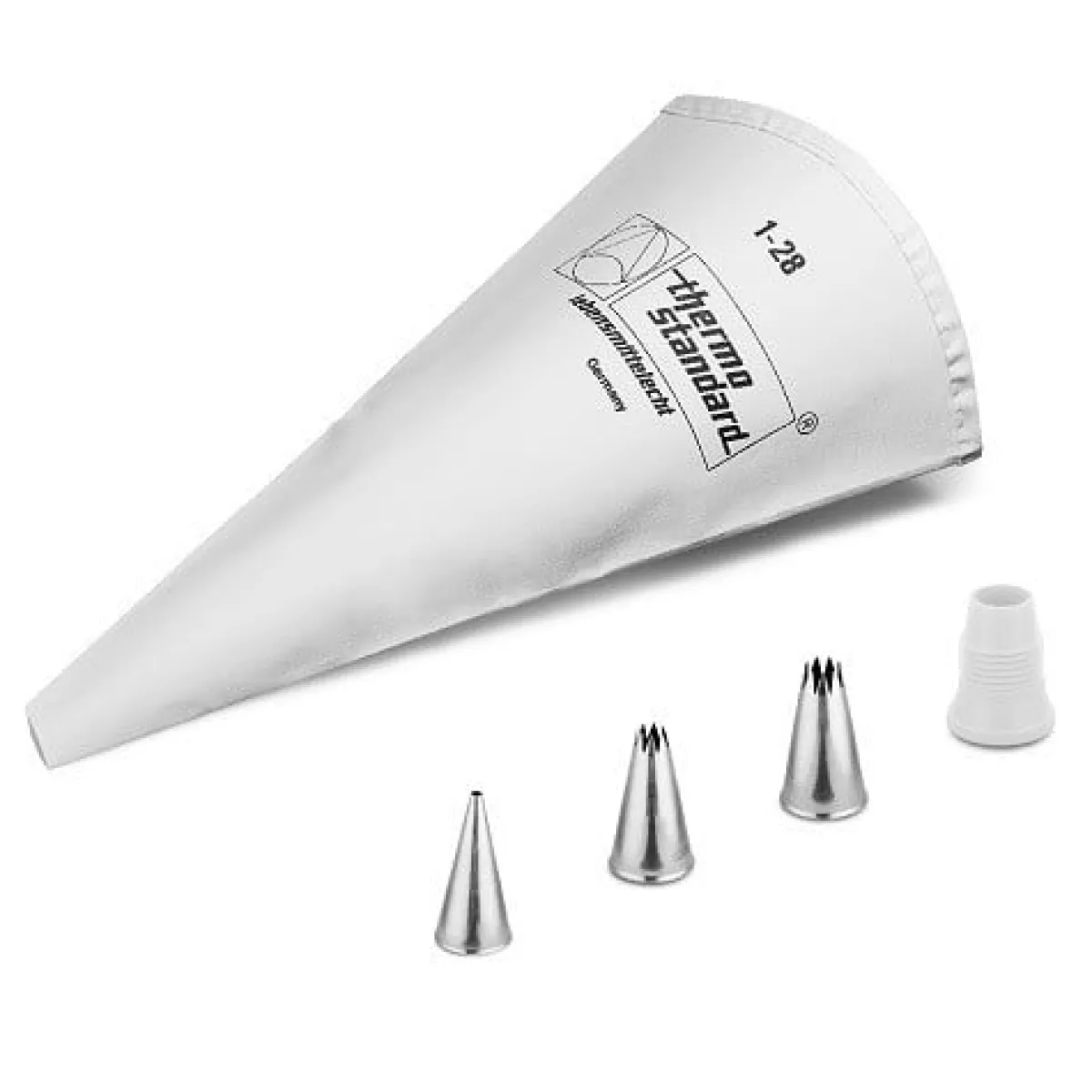 Thermohauser Spuitzakset katoen 28cm (5-delig)