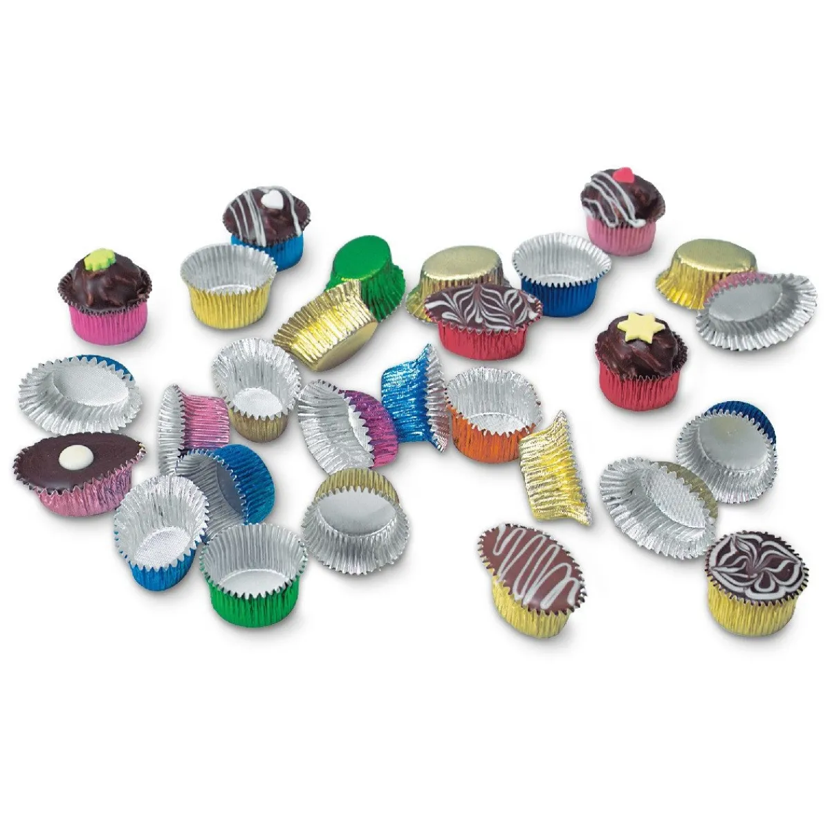 Sale Städter Bonboncups Rond/Ovaal Assortiment Aluminium 50st.