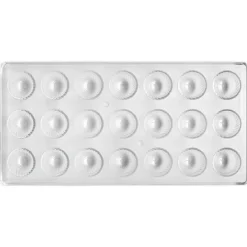 Hot Städter Bonbonvorm Rond Geribbeld (21) Ø28mm