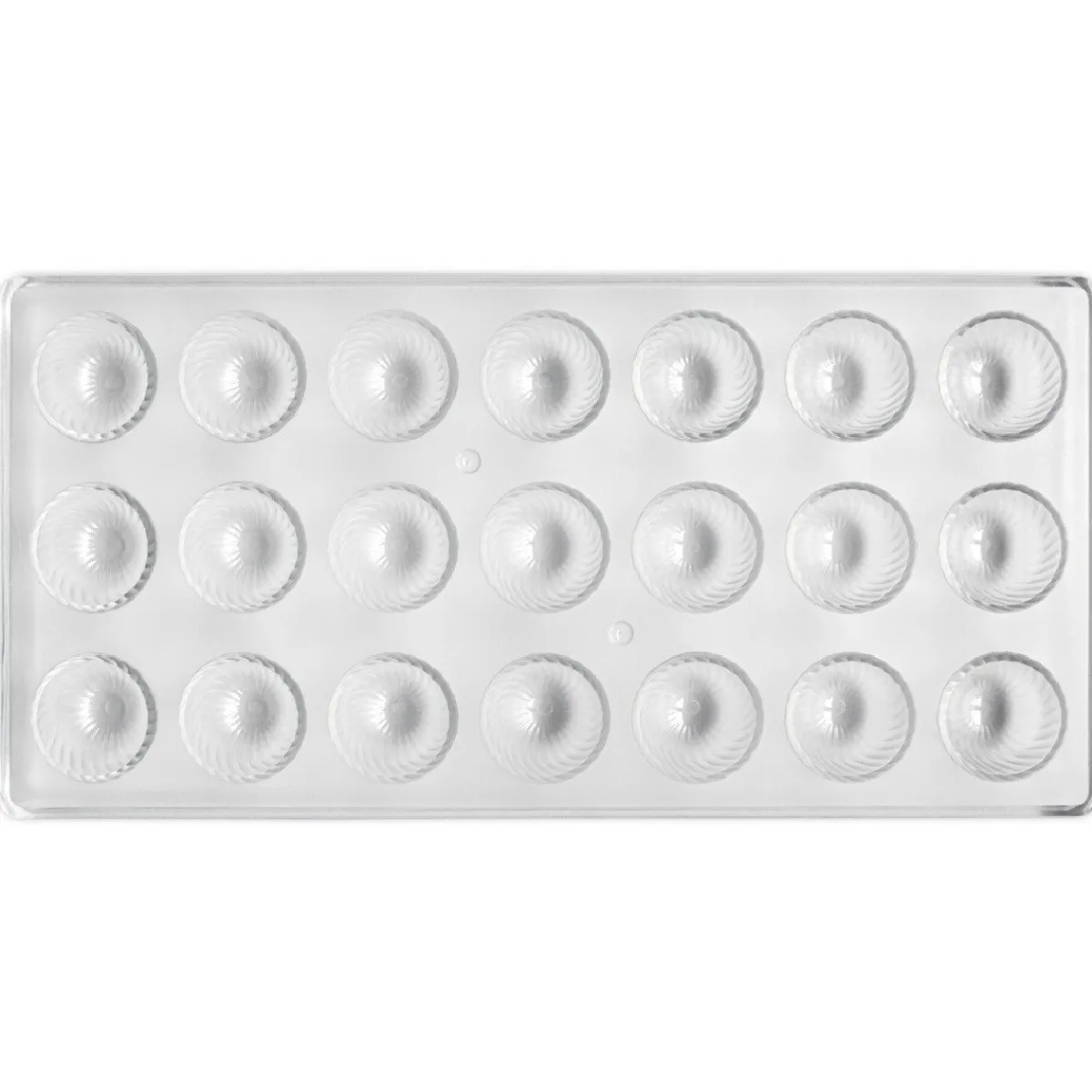 Hot Städter Bonbonvorm Rond Geribbeld (21) Ø28mm