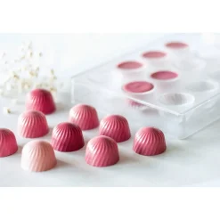 Hot Städter Bonbonvorm Rond Geribbeld (21) Ø28mm