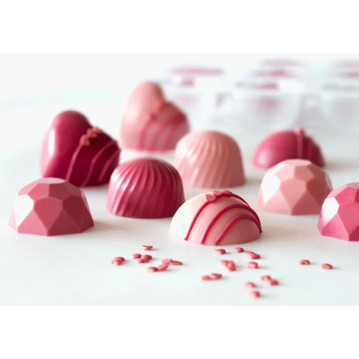 Hot Städter Bonbonvorm Rond Geribbeld (21) Ø28mm