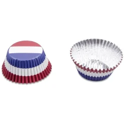 Online Städter Cupcake Vormpjes Nederlandse Vlag 50x30mm 50st.