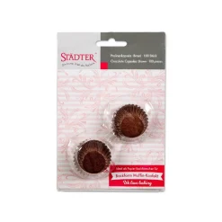 Outlet Städter Mini Muffin/Bonboncups Bruin Papier 100st.