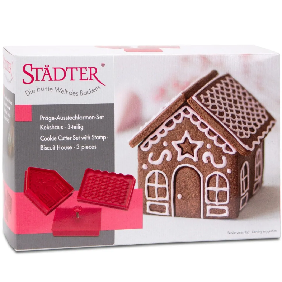 Best Städter Plunger Cutter Koekhuis Set/3