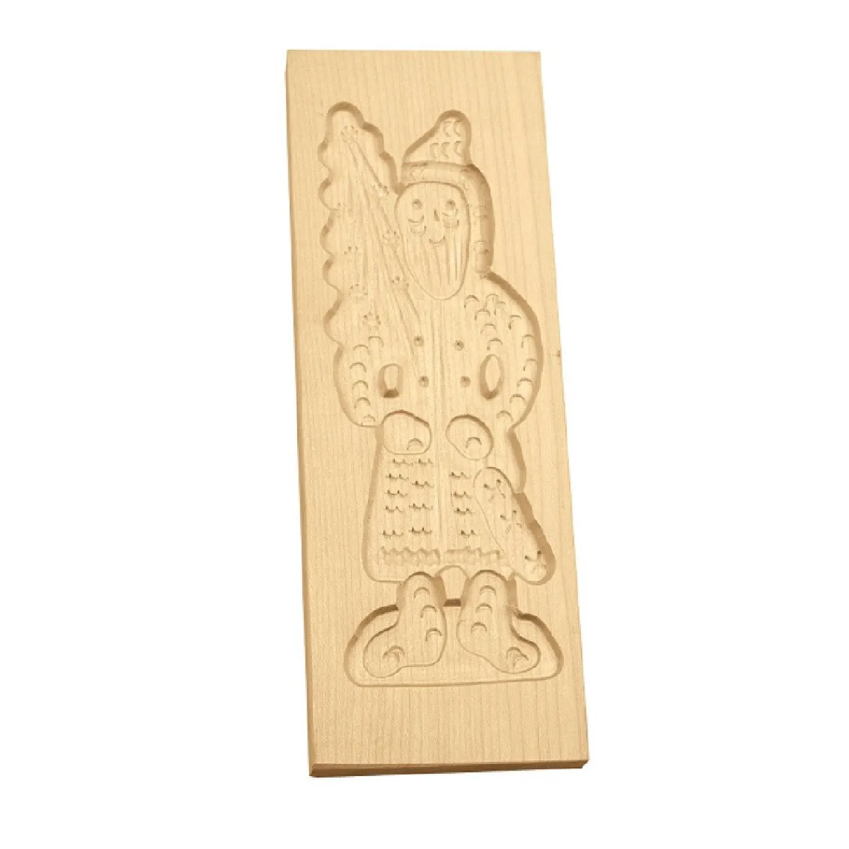 Clearance Städter Speculaasplank Kerstman 9x25cm**