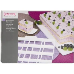 Best Städter Taartverdeler Vierkant - 24 / 30 taartpunten