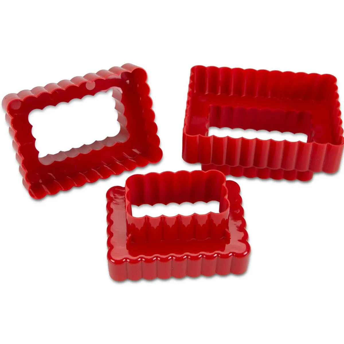 Discount Städter Uitsteekvormen Rechthoek Set/3